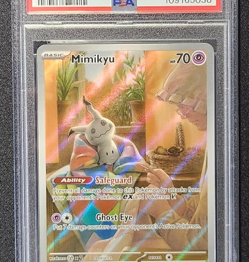 PSA 9 Mimikyu SVP 075