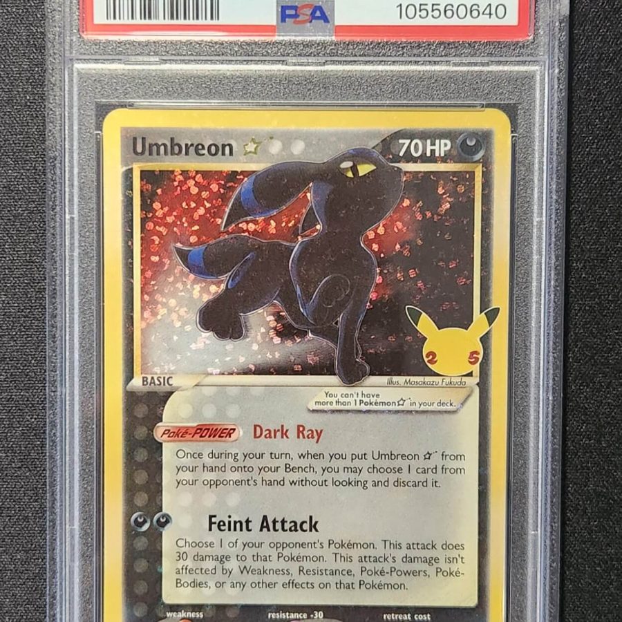 PSA 10 Umbreon Gold Star Celebrations 17/17