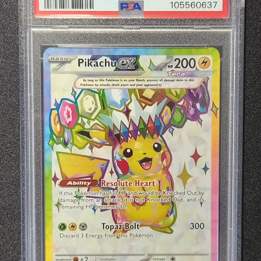 PSA 10 Pikachu EX 219/191