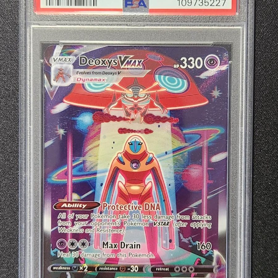 PSA 10 Deoxys VMax GG45