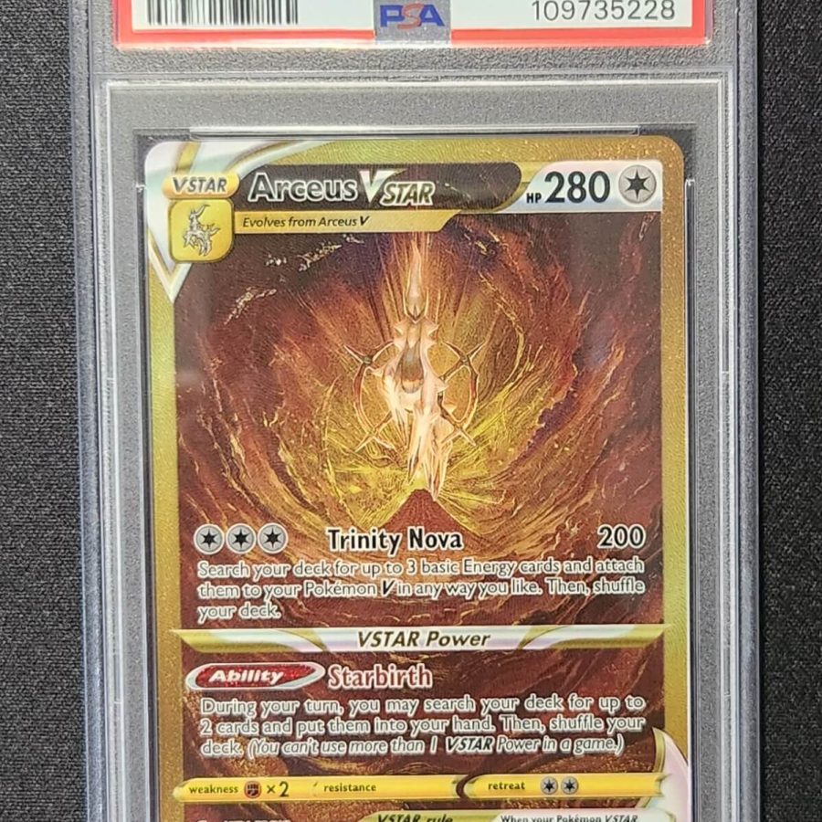 PSA 10 Arceus Vstar GG70