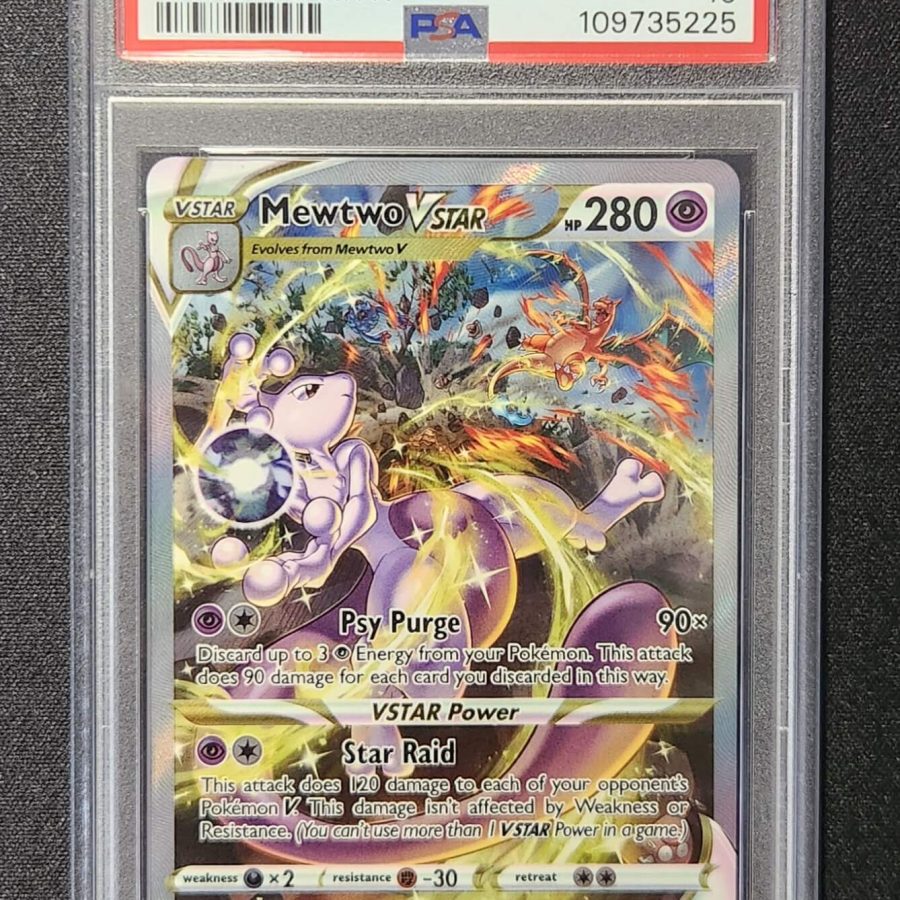 PSA 10 Mewtwo Vstar GG44