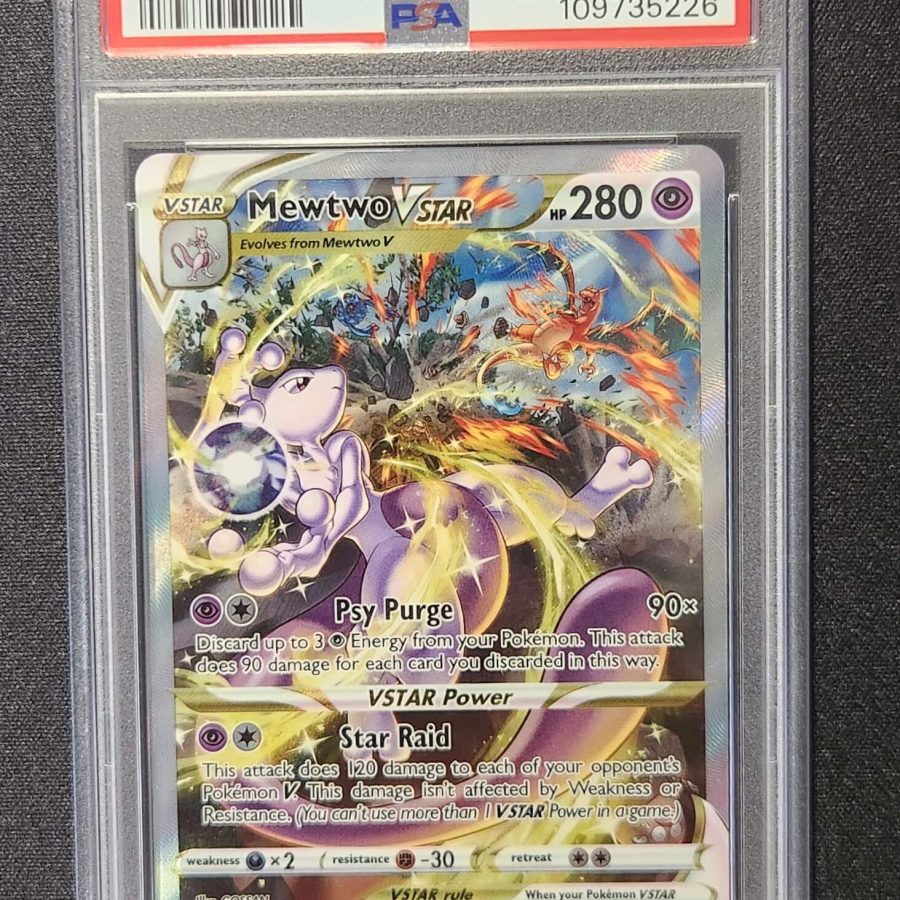 PSA 10 Mewtwo Vstar GG44